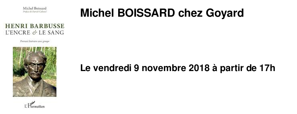 Michel BOISSARD chez Goyard