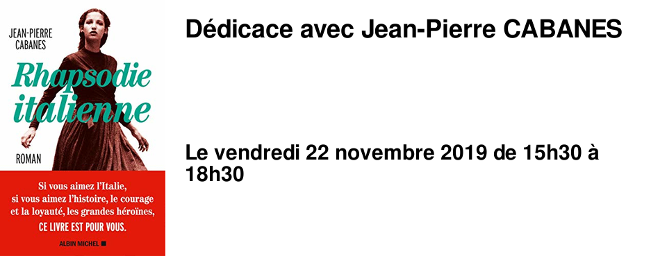 D�dicace avec Jean-Pierre CABANES