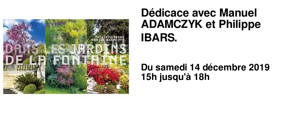 D�dicace avec Manuel ADAMCZYK et Philippe IBARS.